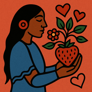 The Heartberry: A Sacred Symbol of Love, Healing, and Resilience in Indigenous Culture