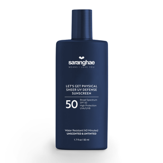 Saranghae Let’s Get Physical Sheer UV Defense Sunscreen with SPF50