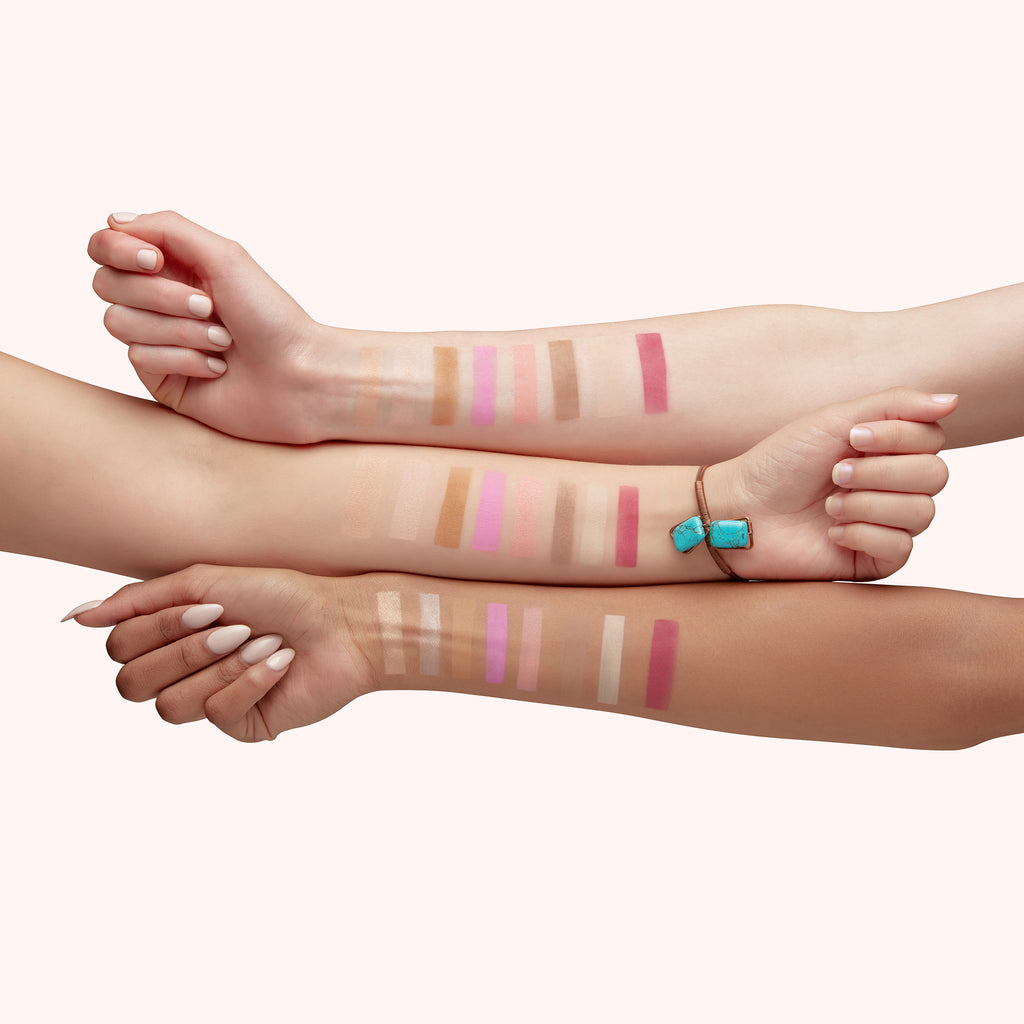 Arm swatches showing classics palette colours